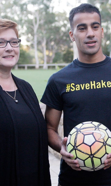 Refugee footballer thanks Australian leader for freedom